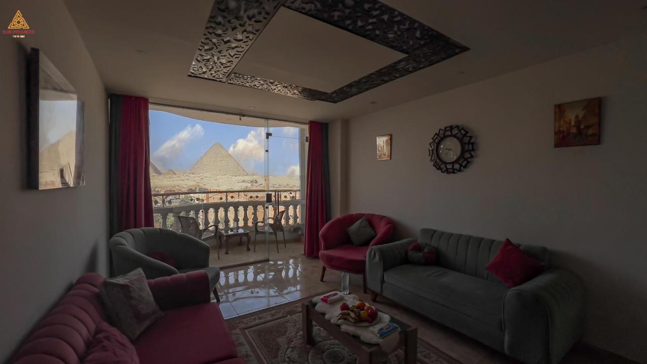 Full Pyramids View Apartment With Balcony For 8 P Kafret el-Gabal エクステリア 写真