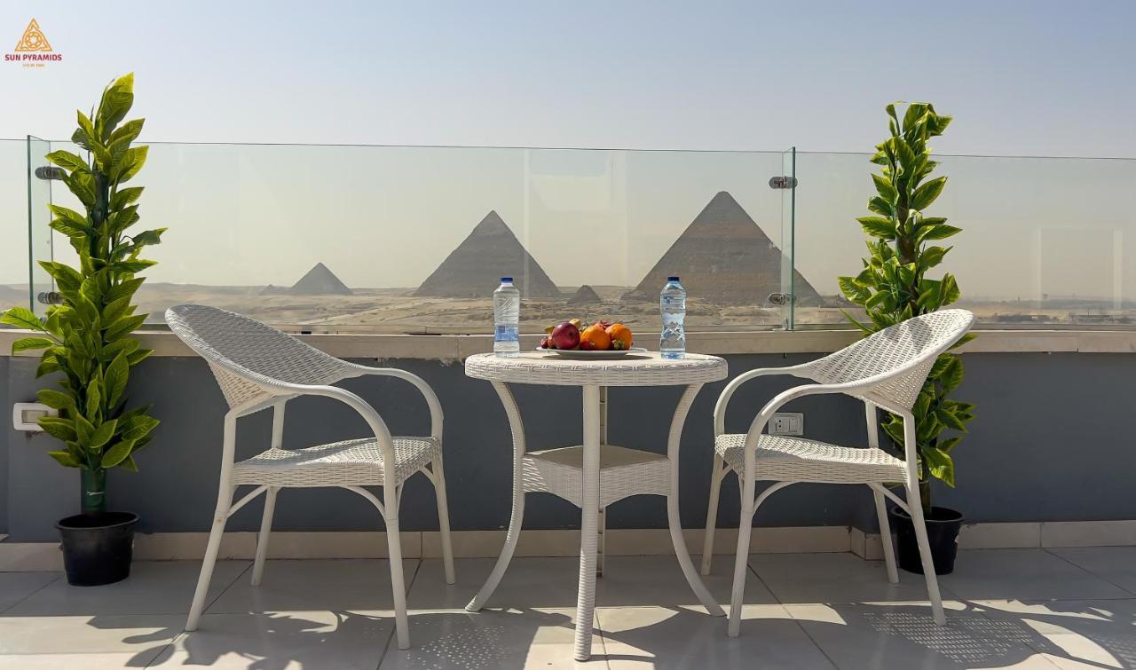 Full Pyramids View Apartment With Balcony For 8 P Kafret el-Gabal エクステリア 写真