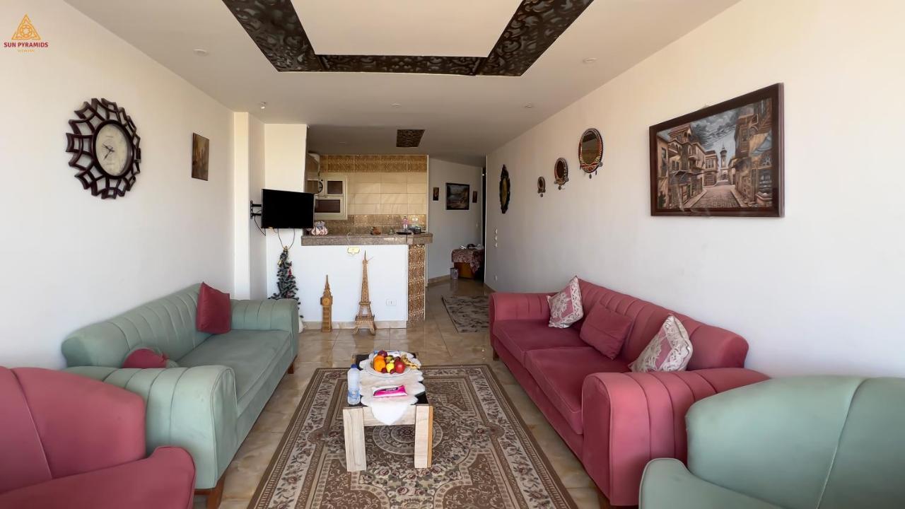 Full Pyramids View Apartment With Balcony For 8 P Kafret el-Gabal エクステリア 写真