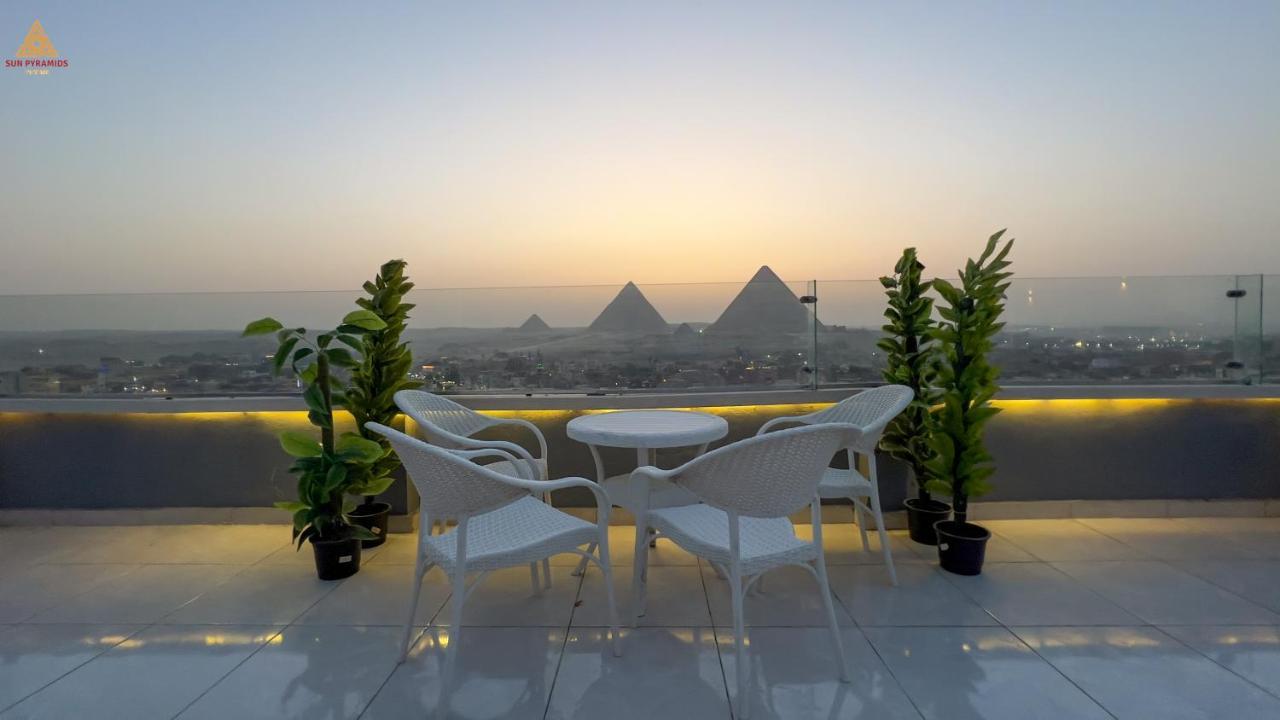 Full Pyramids View Apartment With Balcony For 8 P Kafret el-Gabal エクステリア 写真