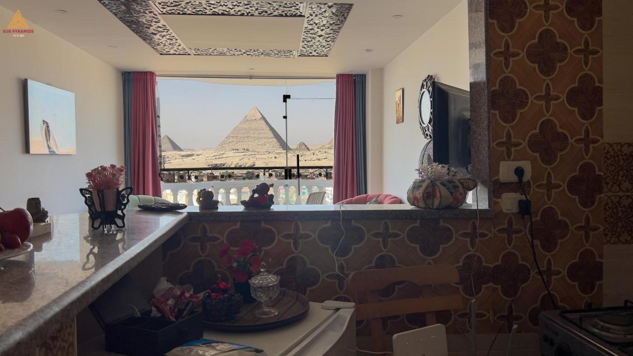 Full Pyramids View Apartment With Balcony For 8 P Kafret el-Gabal エクステリア 写真