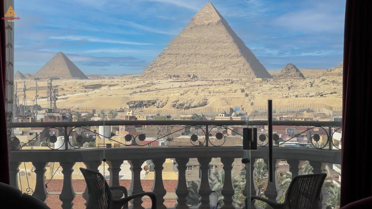 Full Pyramids View Apartment With Balcony For 8 P Kafret el-Gabal エクステリア 写真