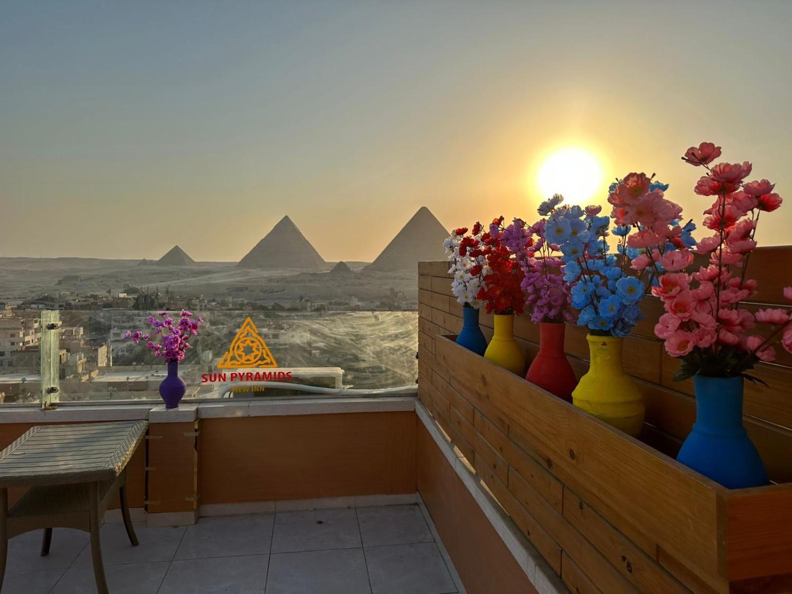 Full Pyramids View Apartment With Balcony For 8 P Kafret el-Gabal エクステリア 写真